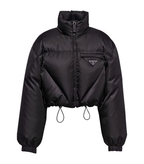 prada puffer reactive|Black Re.